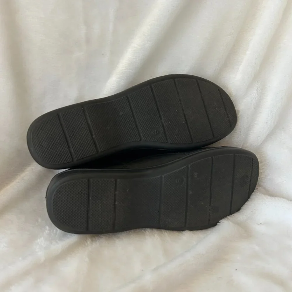 Easy Street Comfort Loafers Womens 8‎ Black Closed Toe